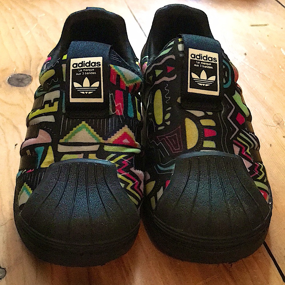 Toddler Size 9K Adidas Superstar